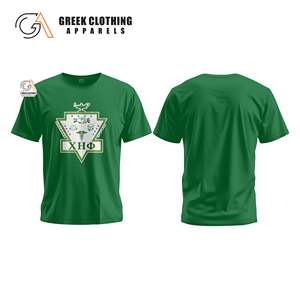 Camisetas de Algodón de Alta Calidad de la Hermandad Chi Eta Phi, con Logotipo Personalizado, Estilo Griego, Verde y Amarillo, Casual, para Mujer, Estilo Gráfico, Talla Grande para Hombre - Product Image 4