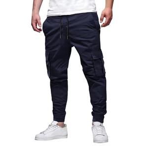 Pantalones informales de verano de alta calidad para hombre, transpirables, delgados, nuevo diseño estampado, cintura elástica, talla europea, tela de lona plana - Product Image 6