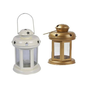 Candelabro de Metal con diseño de estrella para decoración del hogar, soporte de farol con diseño de corte para jardín y boda, Hotel y fiesta - Product Image 1