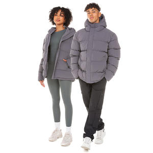 Abrigo acolchado unisex ecológico relleno transpirable y materiales sostenibles impermeable acogedor chaqueta acolchada de invierno - Product Image 1