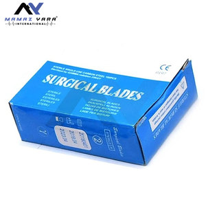 <b>Scalpel</b> Handle #8 Stainless Steel with 100 <b>Scalpel</b> <b>Blades</b> #24 Carbon Steel Individually Packed Replacement <b>Blades</b> - Product Image 6