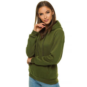 Sudadera con Capucha y Logotipo Frontal para Mujer, Superventas 2026, Transpirable, Holgada, de Poliéster/Algodón, Antiencogimiento - Product Image 3