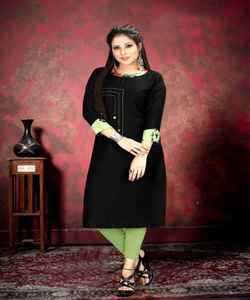 Nouveau dernier vêtements de cérémonie coton rayonne imprimé haut avec Palazzo filles indiennes Readymade pas cher bas prix en gros Surat vêtement - Product Image 5