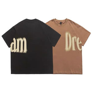 Camisetas de Moda Extra Grandes Personalizadas al por Mayor, Suaves, Lavadas, Vintage, 100% Algodón, Ecológicas y Transpirables - Product Image 1