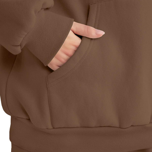 Pantalons de survêtement à capuche Jogger Sets Cargo Pants Survêtements Unisexe Survêtements 2 Pièces Ensemble costume décontracté confortable pour femmes - Product Image 6