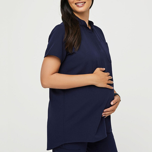 Novedad de verano para mujer, conjuntos de uniformes de enfermería transpirables a la moda, uniformes de Hospital con logotipo personalizado para hospitales y clínicas - Product Image 3