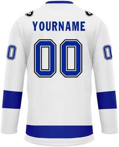 Maillot de hockey personnalisé, fournisseur aux États-Unis, au Royaume-Uni et en Europe, maillot de hockey pour match et entraînement, coupe et design personnalisés - Product Image 4