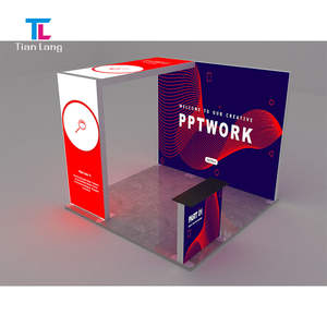 Stand de Exhibición TIANLANG de 3m X 3m con Retroiluminación LED de Alto Brillo - Product Image 1