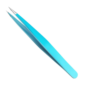 Beauty Eyebrow Tweezers Hair Removal Tweezers Pointed Precise with Sharp Needle Nose Point Tweezers for Men Stainless Steel - Product Image 1