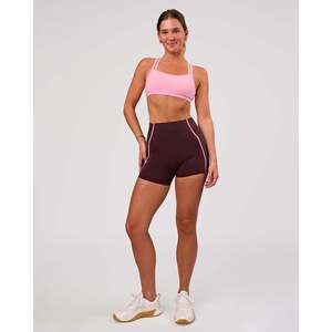Sujetador Deportivo Acolchado Ajustable Pink Rose Velocity para Fitness, Gimnasio y Ropa Deportiva - Tallas Grandes Disponibles - Product Image 5