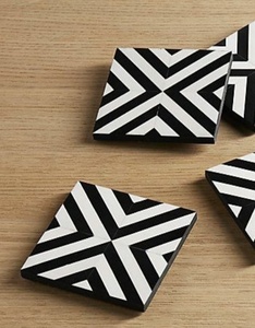 ชุดที่รองแก้วไม้ไผ่ทรงสี่เหลี่ยมทนความร้อนเป็นมิตรกับสิ่งแวดล้อมถาดรองแก้วเครื่องดื่มทำมือ4สไตล์ - Product Image 4