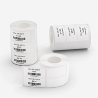 Rouleau d'étiquettes thermiques compatibles avec NIIMBOT 30x15mm, synthétiques, imperméables, pour codes-barres, étiquettes de prix, vente au détail, alimentation, petites entreprises, personnalisables