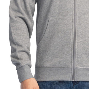 2025 gros sweats à capuche haute qualité prix raisonnable sweat à capuche fermeture éclair complète sweats à capuche en coton pour hommes avec logo personnalisé strass - Product Image 2