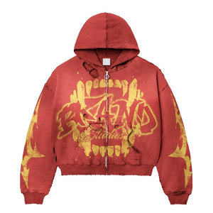 Sweat-shirt pour homme en coton mélangé, design professionnel avec votre logo de marque, style tendance, article frais - Product Image 5