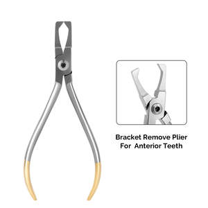 Orthodontic Anterior Teeth <b>Bracket</b> Removing Plier Manual Steel Dental Tool - Product Image 3
