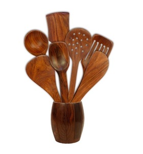 Bois cuillère pour stand pour personnalisé sze et forme ronde pour la main poli pour Offre Spéciale pièce pour différentes taille cuillère - Product Image 5