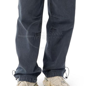 Wholesale 2026 Manufacture Men's Wide Leg Jeans <b>Pants</b> Customized Pure Cotton Summer Wear Men <b>Pants</b> - Product Image 6