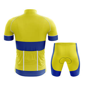 High Quality Latest Design Men Slim-Fit Cycling Uniform / Customized Logo Sublimation Cycling Uniform - Product Image 6