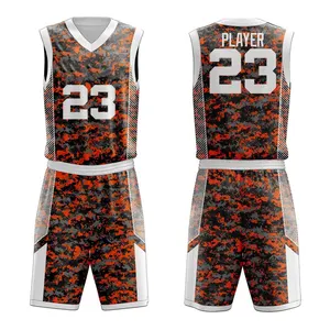 Design Basketball Uniforms Sublimation Printing Basketball Uniform Team Basketball Jersey And Shorts