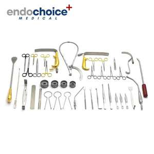 36 Pcs Ensemble d'instruments chirurgicaux de réduction mammaire manuelle Outils de chirurgie mammoplastie en acier inoxydable Source d'alimentation Équipement pour - Product Image 3