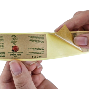 Étiquettes personnalisées Livraison rapide Respectueux de l'environnement pour conteneur alimentaire Autocollant adhésif Imprimé sur mesure Fabriqué au Vietnam - Product Image 4