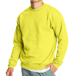 Venta al por mayor 2026 nuevo polar cuello redondo sudaderas manga larga hombres Jersey hombres sudadera sin capucha servicio OEM diseño sudaderas con capucha - Product Image 1