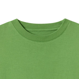 Camiseta informal de verano para hombre de alta calidad, Media manga con cuello redondo, 180g, corte corto y holgado, camiseta de moda para hombre con cuello redondo para jóvenes - Product Image 5