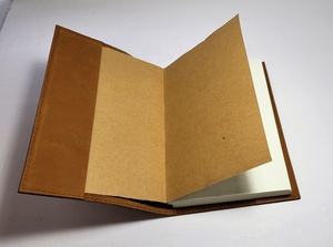 A5 máy tính xách tay giấy nạp cho da Tạp Chí máy tính xách tay sách du lịch với <span class=keywords><strong>Built</strong></span>-in Bookmark cao cấp lót/Unlined giấy - Product Image 3