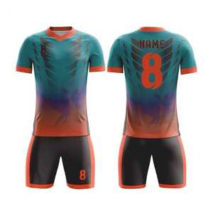 Camiseta de Fútbol Clásica Personalizable de Alta Calidad con Nombre del Equipo para Adultos y Niños con Logotipo del Patrocinador - Product Image 3