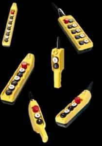 Station de pendentif à bouton-poussoir industriel CMK pour EOT Crane IP65 Rated CMK Brand Plastic Body Mechanical Interlock Heavy Duty Use - Product Image 5