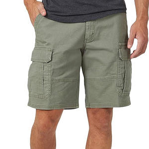 Short Cargo 6 poches grande taille en coton ample short de haute qualité, short court pour homme pour homme - Product Image 1