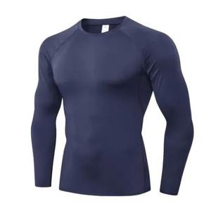 Chemises tricotées anti-rides à séchage rapide pour hommes légers Vêtements décontractés respirants Prix raisonnable Meilleur Rash Guard Polyester - Product Image 2