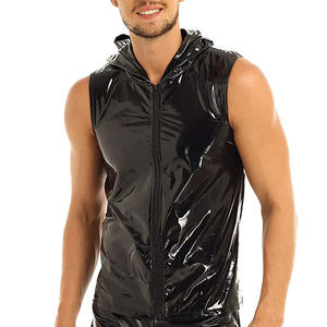 Nouveau tissu à bulles pour hommes, vente en gros, été, personnalisé, OEM, Fitness, T-shirt sans manches, débardeur d'entraînement - Product Image 4