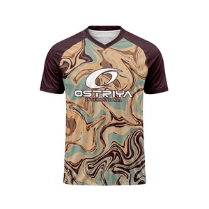 Camiseta de Fútbol Transpirable con Cuello en V para Adultos, Ropa Deportiva Personalizada con Impresión de Nombre en Color Sólido, Alta Calidad - Product Image 1