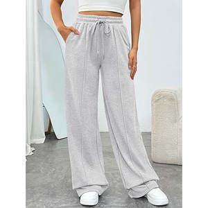 Pantalons de survêtement larges pour femmes, amples, décontractés, style baril, pour la détente, athlétiques, confortables, pour adolescentes, mignons, style Y2K, joggers - Product Image 2
