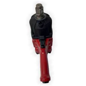HY1461AN 3 4 Inch <b>Pneumatic</b> <b>Wrench</b> Red and Black with Triple Hammer Mechanism - Product Image 4