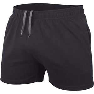 Pantalones cortos de gimnasio y correr para hombre de alta calidad, ropa informal, patrón sólido, ecológico - Product Image 4