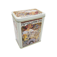 Meilleur Prix ODM OEM Boîte en Fer Blanc Personnalisée Rectangulaire Facile à Ranger Faible MOQ Emballage Cadeau Échantillon Alimentaire Snacks Bonbons Sucre