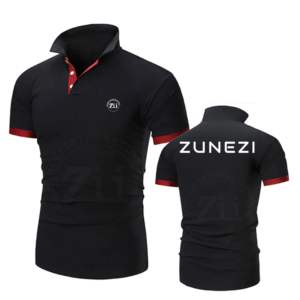 T-shirt de golf 100 % coton pour homme, imprimé numérique, respirant, séchage rapide, léger, style urbain, idéal pour l'été chaud - Product Image 4