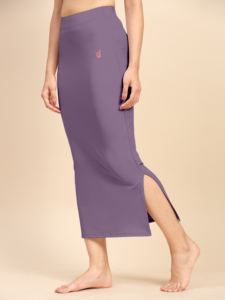 Trendmalls Breathable for Spandex <b>Saree</b> Shapewear <b>Petticoat</b> for Women Plum (P02) - Product Image 4