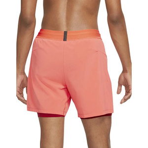 Shorts décontractés pour hommes, couleur unie, taille mi-haute élastique, en toile 100% coton respirante et à séchage rapide, avec logo personnalisé - Product Image 2