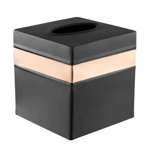 Boîtes à mouchoirs en métal à faible coût qui ne compromettent pas la qualité Idéal pour un ajout élégant mais économique à leur maison - Product Image 4