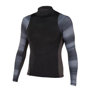 Vente directe d'usine Rash Guard personnalisé avec logo - Toutes les couleurs Spandex/Polyester Respirant et à séchage rapide - Product Image 1