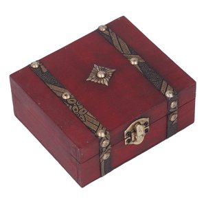 Boîte de rangement à bijoux en bois massif, personnalisée pour le rangement des colliers et des bagues, techniques traditionnelles, faible coût, M/S SHAAD HANDICRAFTS - Product Image 4