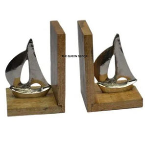 Porte-livres en marbre travertin exclusif, fabrication nordique, support de livre décoratif, organisateur élégant pour salon, salle d'étude - Product Image 4