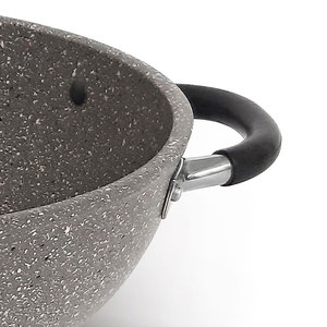 กระทะผัดอลูมิเนียมแบบไม่ติดกระทะความหนาสูงพิเศษประหยัดพลังงานสำหรับทำอาหารแบบเหนี่ยวนำในบ้าน - Product Image 2