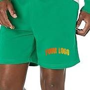 Shorts pour hommes en tissu éponge français 100% coton, séchage rapide, respirant, fermeture à cordon, vêtements de sport actifs, pantalon court - Product Image 2