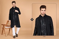 Collection Kurta en soie formelle brodée pour hommes à séchage rapide pour adultes vêtements de fête et de fête vêtements indiens et pakistanais