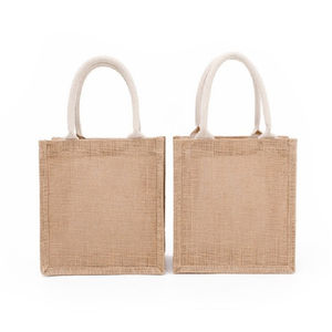 Sac fourre-tout en Jute biodégradable 100% naturel et écologique, destiné à l'exportation, vente en gros, Stock d'usine disponible - Product Image 3