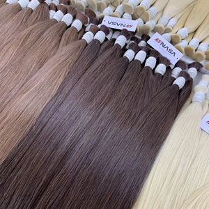 Extensions de cheveux bruts vietnamiens en vrac au prix de gros, toutes les couleurs disponibles - Product Image 1